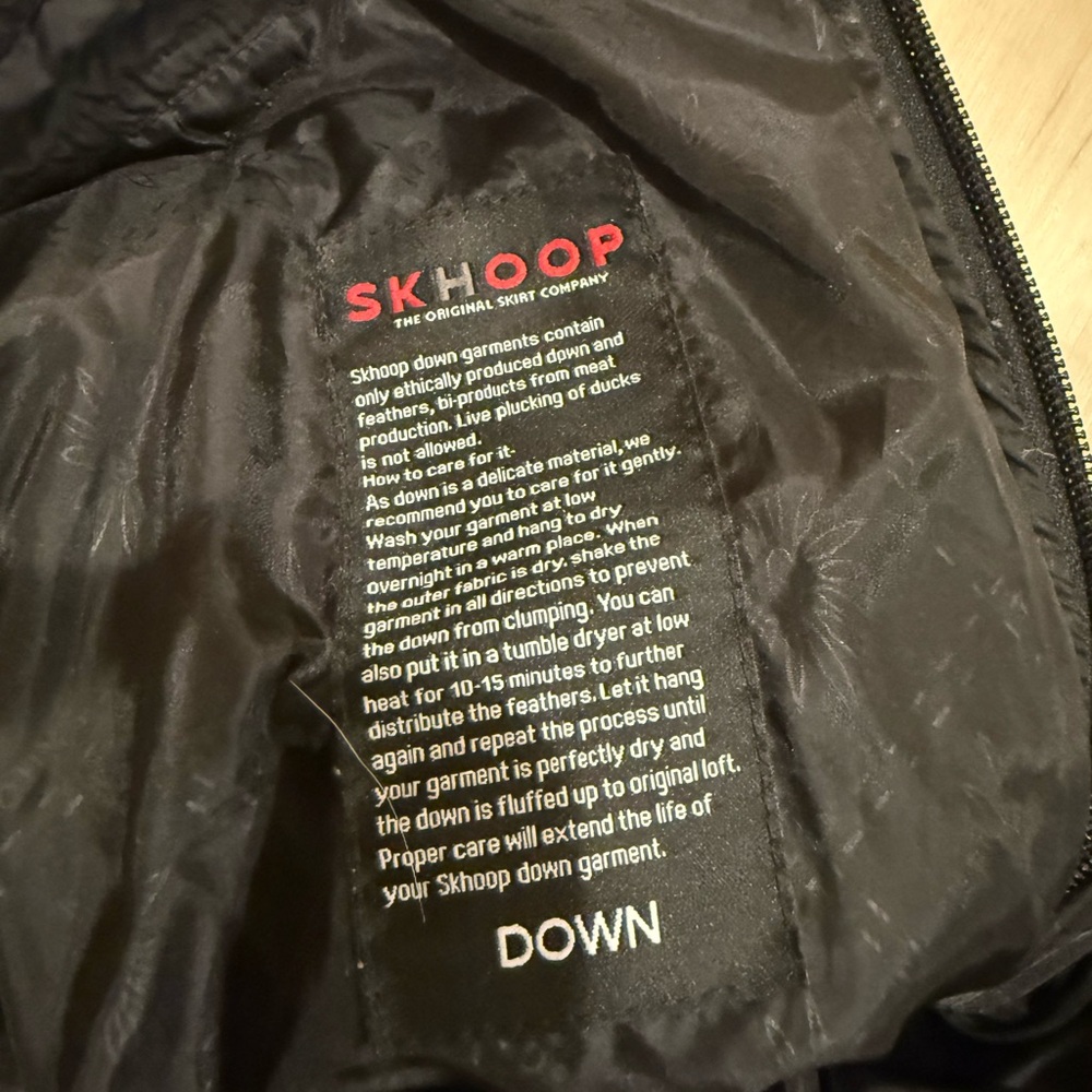 Skhoop  ALASKA LONG DOWN SKIRT down puffer snow - Picture 10 of 13